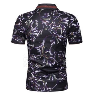 เสื้อโปโลซับลิเมชั่นสำหรับผู้ชายประสิทธิภาพสูง เหมาะสำหรับกิจกรรมกลางแจ้ง ระบายเหงื่อได้ดี แห้งไว ใส่ได้ทุกวัน - Product Image 2
