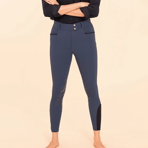 Pantalon d'équitation extensible 4 directions de haute qualité, leggings, collants, vêtements d'équitation en tissu technique au toucher doux - Product Image 1