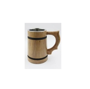 แก้วไม้สั่งทำพิเศษ แก้วไม้สำหรับเบียร์ ไวน์ กาแฟ ชา ขัดเงาอย่างดี ดีไซน์ใหม่ งานแฮนด์เมด แก้วไม้ธรรมชาติ 100% - Product Image 4