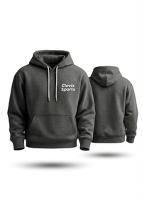 High Quality Heavyweight Mens Pullover Hoodie <b>Thick</b> <b>Fleece</b> Cotton Blend Plain Sweatshirt Long Sleeves Oversize Wholesale OEM - Product Image 3
