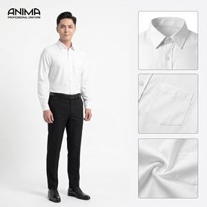 Camisa de Vestir para Hombre de Bambú y Microfibra, Cuello Clásico, Estilo Casual Elegante, Anti-Pilling, Transpirable, de Secado Rápido, Manga Larga - Product Image 5