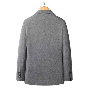 Blazer pour homme en tissu respirant de qualité supérieure, idéal pour un style toute l'année, alliant décontracté et élégant pour les événements du soir. - Product Image 2