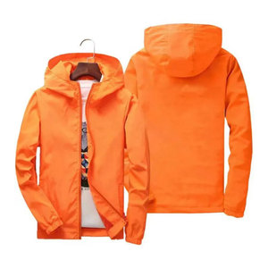 Custom Logo Hooded Waterproof Breathable Windbreaker <b>Jacket</b> <b>Lightweight</b> Outdoor Sportswear Premium Manufacturer <b>Men's</b> Winter - Product Image 5