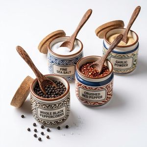 Wooden Measuring Spoons from Natural Coconut Eco-friendly Serving Spoon <b>Set</b> for Wedding Bohemian Style Dining Utensils - Product Image 2