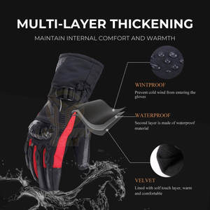 Guantes de Motociclismo de Alto Rendimiento con Superficie Texturizada en la Palma y Ajuste Cómodo, Guantes Duraderos para Motociclismo - Product Image 2