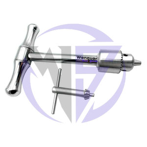 Mandrin de perçage orthopédique OEM 16 cm avec clé, instruments en acier inoxydable, outil chirurgical Wenquar - Product Image 3