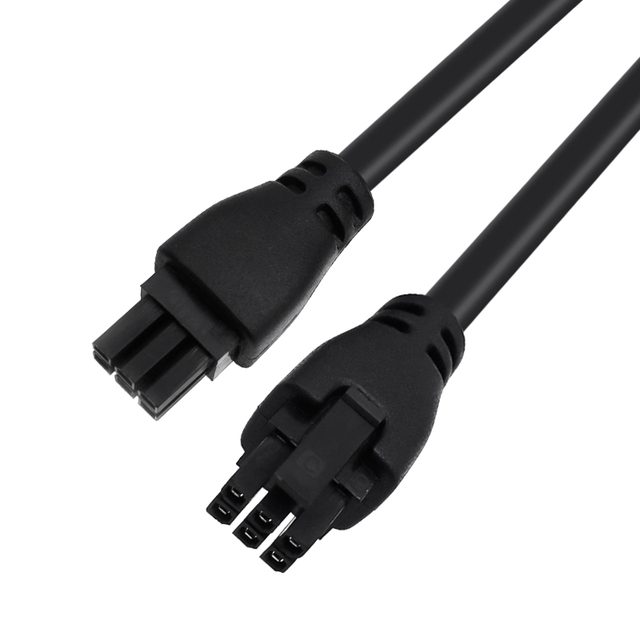 Rectangular Cable 43025-0600 Mini-Fit Micro-Fit 3.0 Receptacle Housing Dual Row 6 Pin Overmolded Wire Assembly Molex Cable