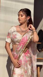 Launching Tabby Silk Saree with <b>Sequin</b> Work | Designer Party Wear Saree for Wedding & Festive Collection - Product Image 2