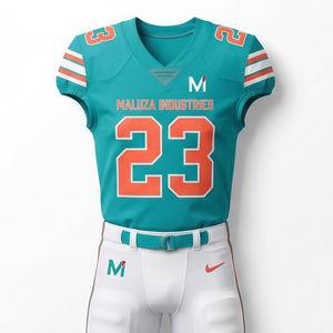 Uniforme de Fútbol Americano OEM, Pantalones y Camiseta, Ropa Deportiva Transpirable, Equipación de Fútbol Profesional MALUZA Industries - Product Image 1