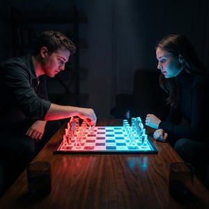 Classic Quality Luxury <b>Chess</b> Board <b>Set</b> with Built-in Storage Drawers Artistic Design Handmade Resin <b>Chess</b> Pieces-Belladec - Product Image 2
