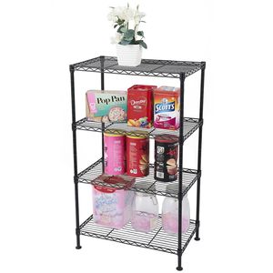 <b>Industrial</b> Welded Wire <b>Shelving</b> <b>Unit</b> 4 Tier Design - Product Image 1