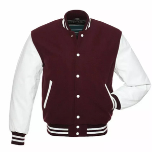 Chaquetas Varsity para Hombre Talla Grande 2025, Chaquetas Varsity Lisas al por Mayor, Chaqueta Varsity Letterman con Logotipo Personalizado para Hombre - Product Image 1