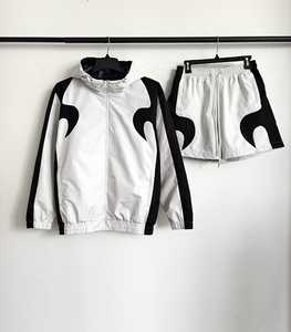 Vêtements de sport de haute qualité, écologiques, respirants, en polyester, unisexes, légers, à taille élastique, manches longues, coupe classique, unie - Product Image 3