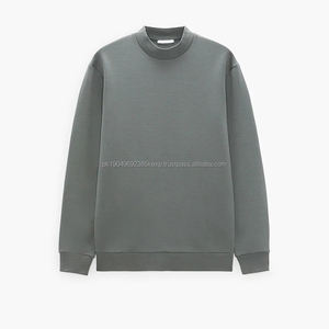 Sudadera con Capucha Personalizada OEM, Sudadera Gruesa con Cuello Alto, Sudadera Lisa de Alta Calidad Premium, Sudadera Unisex - Product Image 3