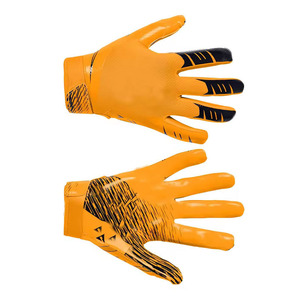 Dernier design, gants de football américain très tendance, polyester de haute qualité, antidérapants, respirants, matière douce, faciles à porter, sur mesure - Product Image 5