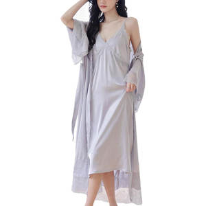 Ensemble de vêtements de nuit en coton doux et respirant, léger, à manches courtes, ensemble de vêtements de nuit confortables à manches longues pour l'hiver - Product Image 6