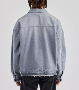 Men's Denim <b>Jacket</b> Casual Windproof Turn-down Collar Winter <b>Jacket</b> 100% Cotton OEM/ODM Customization Supported Trucker <b>Jacket</b> - Product Image 5