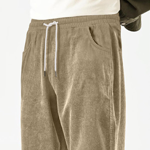 Pantalon de jogging ample et oversize 100 % coton pour homme, style streetwear, idéal pour la gym et le fitness, collection 2026 - Product Image 2