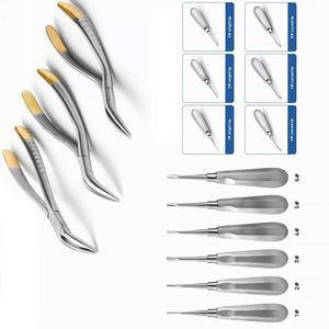 Forceps d'extraction dentaire chirurgical en acier inoxydable, pince élévatrice, extracteur de racine, instrument dentaire manuel - Product Image 5