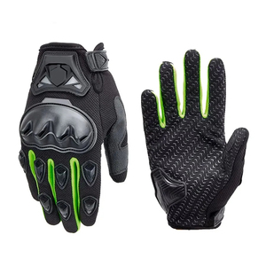 Gants de moto imperméables à écran tactile pour la conduite, gants de moto tout-terrain en cuir pour VTT - Product Image 1