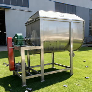 New Design Horizontal Industrial <strong>Ribbon</strong> Propeller <strong>Mixer</strong> Ti Detergent Powder Soil <strong>Mixer</strong> for Food Competitive <strong>Ribbon</strong> Soil <strong>Mixer</strong> - Product Image 1