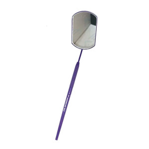 Instruments de soins de beauté, miroirs professionnels pour vérifier les cils, miroir d'inspection des cils, miroir pour greffe de cils, acier inoxydable - Product Image 1