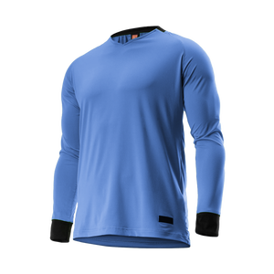 Camiseta Deportiva para Hombre, Precio de Fábrica, Manga Larga, 100% Algodón, Antiarrugas, Transpirable, para Gimnasio - Product Image 5