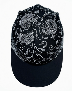 Nouvelle arrivée : Casquette de baseball style vintage avec bandana rouge cramoisi, couleur et impression personnalisées, faible MOQ - Product Image 4
