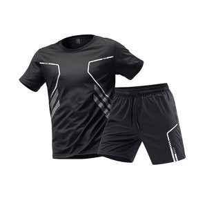 Conjunto Corto de MMA de Secado Rápido, Camiseta de Compresión, Pantalones Cortos de Lucha, Ropa Deportiva para Entrenamiento de BJJ y Muay Thai, Tela Personalizada de Verano, OEM - Product Image 2
