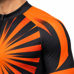 Ensemble de cyclisme pour hommes, maillot et short de cyclisme personnalisés par sublimation, ensemble de cyclisme d'équipe, vêtements de performance pour le vélo de route, entraînement et course - Product Image 5