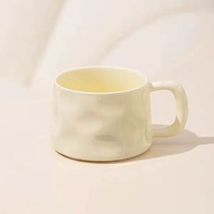 Taza de Cerámica Hecha a Mano con Diseño de Cuadros Verdes y Cerezas, Linda y Resistente al Calor, Apta para Lavavajillas, para Uso Doméstico - Product Image 3
