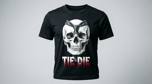Distressed Embroidery Fearless Letter Print Men's Black T-Shirt Short Sleeve O-Neck Casual Regular <b>Fit</b> Cotton Jersey - Product Image 6
