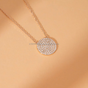 Women's Engagement Wedding Diamond Pendant IGI/GIA <b>Lab</b> Grown Stones 14k Gold 18k Fashionable Metal <b>Lab</b> Created Charming Charms - Product Image 1