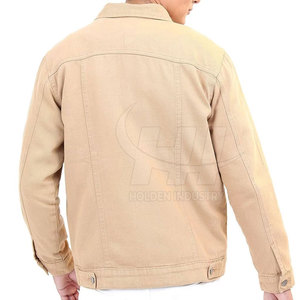 Best Selling <b>Men</b> Jeans <b>Jacket</b> Premium Quality New Design 100% Cotton Jeans <b>Jacket</b> Made In Pakistan - Product Image 4
