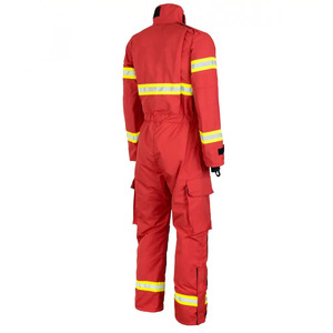 Camisa y Pantalones Resistentes al Fuego y a las Llamas, Ropa de Seguridad Reflectante para Bomberos, Uniformes de Trabajo Personalizados al por Mayor - Product Image 6