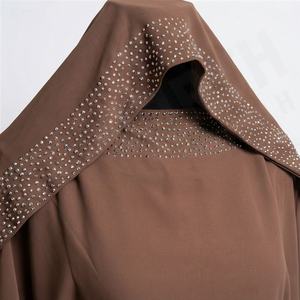 Servicios OEM, Venta al por Mayor de Abayas, Vestido Musulmán Elegante y Modesto con Mangas Murciélago, Brillante, para Mujer, Suministro de Moda de Alta Calidad - Product Image 4