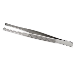 Pinces à tissus russes de qualité supérieure 15cm 20cm 25cm en acier inoxydable à pointes arrondies dentelées Instruments chirurgicaux médicaux Marquage CE ISO - Product Image 5