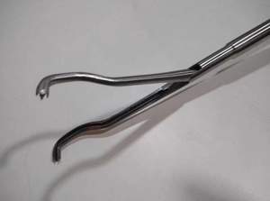 Forceps laparoscopiques Debakey Satinsky de qualité supérieure en acier inoxydable, réutilisables pour l'endoscopie, outil chirurgical médical certifié CE ISO - Product Image 2