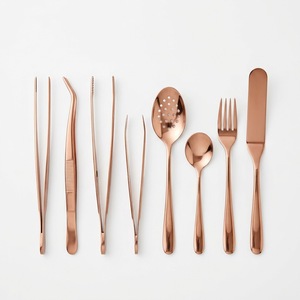 Copper Chef Plating Culinary Pieces Dishwasher Safe For Food Plating Stainless Steel <b>Set</b> <b>Utensil</b> <b>Set</b> 7-Piece - Product Image 6
