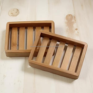 Bandeja dispensadora de jabón de madera de lujo hecha a mano y personalizable OEM/ODM proveedor - Product Image 2