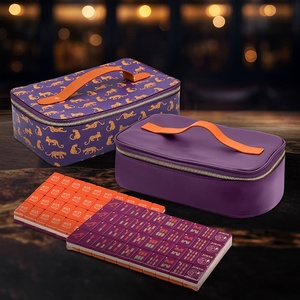 ชุดกระเป๋าหนังพกพาลายเสือดาวอเมริกันมาห์จง - Product Image 2