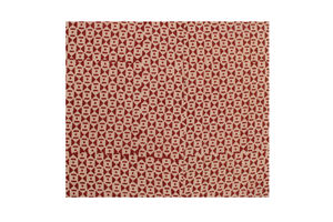 Corbeille à déchets en tissu faite à la main, imprimée au bloc, pour chambre et salon. - Product Image 2