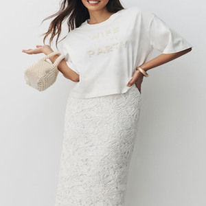 Modern Oversized Women's T-Shirt Dropped Shoulders And Wide Short Sleeves T-Shirts Classic Crew Neckline Quick Dry Women's Shirt - Product Image 5