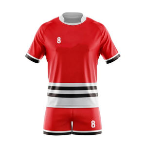 Uniforme de Rugby de Talla Grande de Secado Rápido con Estampado por Transferencia de Calor Personalizado de Alta Calidad en Oferta - Product Image 5
