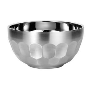 Bol de service moderne en métal au design élégant pour tables à manger, comptoirs de restauration et événements - Product Image 2