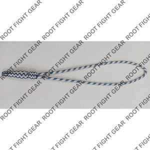 Fabricants de noeud d'épée bleu doré à usage cérémoniel fabriqué en fil métallique de lingot noeud d'épée - Product Image 5