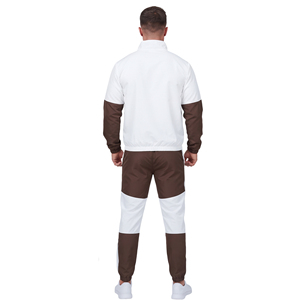 Survêtement coupe-vent en polyester pour homme avec logo personnalisé, tenue d'entraînement imperméable pour homme, survêtement de pluie pour homme - Product Image 2
