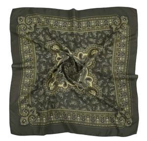 Handmade <b>Square</b> Hip Hop Street <b>Scarf</b> Custom Dyed Cotton and Silk Solid Color Print Fashion Style Bandana - Product Image 6