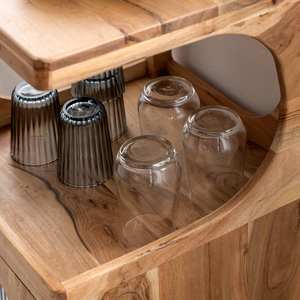 Estante de madera de acacia Vandana Optima Vesta Emyr - Product Image 2