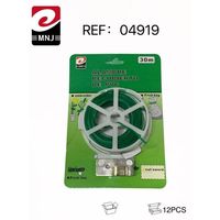Alambre de Hierro Recubierto de Plástico Verde, Modelo 04919 de Estilo Simple para Accesorios de Jardinería